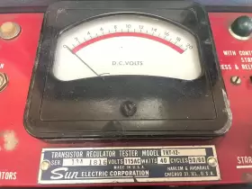 Trt-12 Sun Electric Corp Vintage Transistor Regulator Model Leads #2