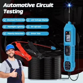 3.5-36v The Perfect Part 602835162313 Digital Automotive Car Power Circuit Electrical Tester Probe Test Light #2