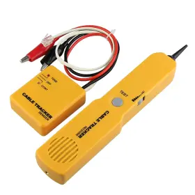 Tikscience 788703664261 Electrical Wire Tracer Circuit Tester With Tone Generator And Red Black Clear