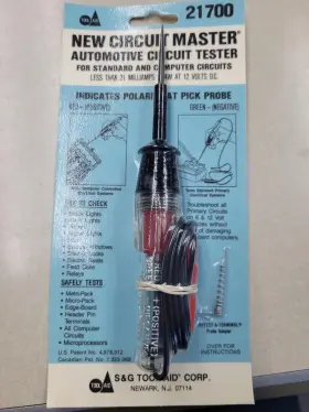 21700 Tool Aid S And G Tool-aid New Automotive Circuit Master Tester