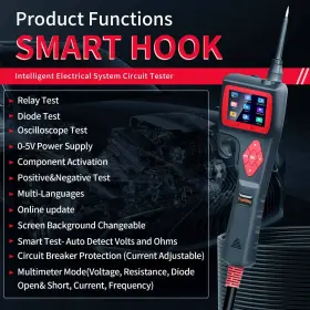H01ad176 Topdiag P200 Power Circuit Probe Tester 9-30v Automotive Electric Tool Us #3