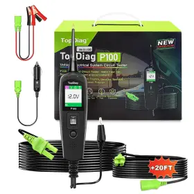 P100-10m Topdiag P100 12v 24v Car Electrical Circuit Tester Power Probe Diagnostic Tool