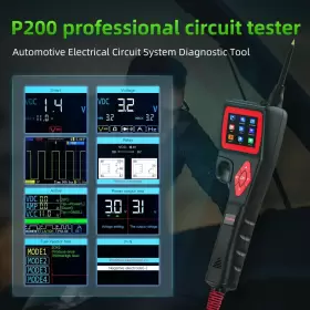Ushkad176 Topdiag P200 Smart Hook Power Probe Car Circuit Analyzer 9v-30v Injector Tester #3