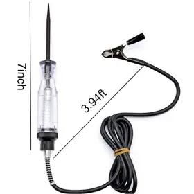 Tn-2tester Tunan 2 Pcs Car Circuit Tester 6v-12v-24v Dc Automotive Voltage Test Electrical V #2