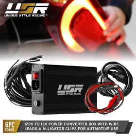 Unique Style Racing Usr Pow-supply-12v-usr-80006004 120v Ac In To 12v Dc Out Power Supply Tester Converter Bench Test Tool Kit