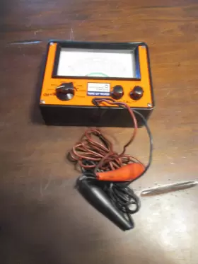 Mo-451 United Delco Tune Up Tester 6&8 Cyl Test Tvrs Cable With Instructions