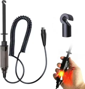 Vkaltul 613464653103 Auto Car Truck Wire Piercing Cord Voltage Circuit Tester Dc 6v/12v/24v Black