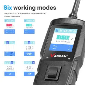 Pt1000 Vxscan Ad197 Super Electrical Diagnostics Dc/ac/waveform/resistance/diode #2