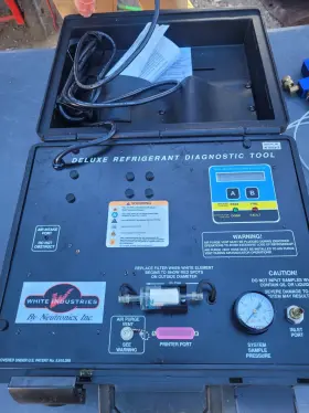 White Industries By Neutronics Ri-2002df Deluxe Refrigerant Diagnostic Tool