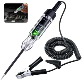 Winamoo 633337513792 Automotive Test Light Heavy Duty 5-90v Digital Led Electrical 5v-90v Silver