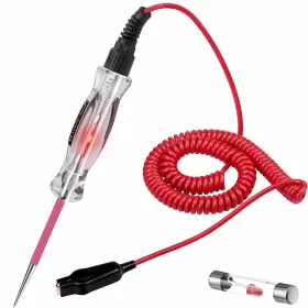 Witl103a Winamoo Premium Led Bulb Automotive Circuit Tester 6-24v Test Light With 135 Clear
