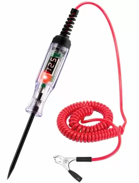 Witl109a3716 Winamoo Test Light Automotive 5-90v Digital Led Circuit Tester With Voltage Display