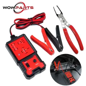 Wowpartspro 616361647664 Automotive Electronic Relay Tester 4/5 Pin 12-24v Car Diagnostic Tool With Puller