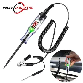 Wowpartspro 655887901874 3v-120v Digital Electric Voltage Circuit Tester Automotive Test Light Car Truck