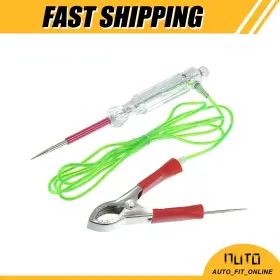 3-48v X Autohaux 726215600940 One Car Circuit Tester Electric Light Pen Probe Test 48 Inch Universal