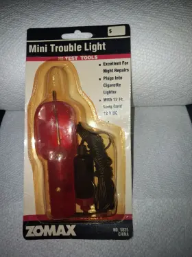 Zomax 5835 Mini Trouble Light Hi Test Tools 12v Dc