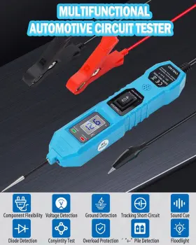 6-24v Zzxker Ct823 Automotive Circuit Tester Power Probe Kit Short Circ #3