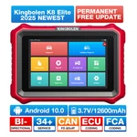 Kingbolen K8 Elite Car Diagnostic Tool All System Wired Scanner Lifetime Free. Fixed Price $409.00.