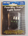 Centech 4-WAY Trailer Light Tester Wiring Circuit Brake Tail Turn Plug 66526 Nib. Fixed Price $5.00.