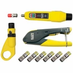 Klein VDV002818 Coax Cable Installation & Test Kit. Fixed Price $67.31.
