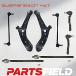 Front Control Arm & Sway Bar Links Tie Rod End Kit For Mazda 2007-2014. Fixed Price $241.39.