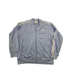 Adidas Originals Mens Xl Light Blue Sst Track Jacket Full Zip Trefoil 3-STRIPE. Fixed Price $24.00.