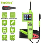 Topdiag P200 Pro Auto Electrical Tester Multimeter Oscilloscope Injector. Fixed Price $179.99.