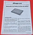 Snap-on EEFF500 Manual De Instrucciones Buscador Fallas Datos. Fixed Price $19.95.
