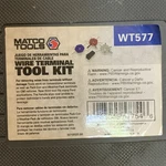 Matco Tools WT577 Wire Terminal Kit Set FTT780 14900 WT565 Case Usa. Fixed Price $39.95.