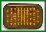Maxxima Amber 5" Rectangular Sst Stop Turn Tail 44 Led Light M42201Y. Fixed Price $31.50.