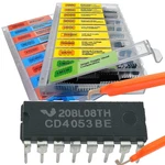 Ic Kit 161 Pcs, 20 Models Chip Assortment Set Analog Integrated Circuits Electro. Fixed Price $29.72.