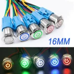 16MM 12V Led Off Waterproof Stainless Steel Latching Push Button Power Switch. Fixed Price $9.39.