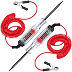 2-PACK Automotive Light, Led Digital Circuit Tester, Dc 3V-48V Black. Fixed Price $29.11.