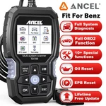 Full System Diagnostic Tool Fit For Mercedes Benz Car OBD2 Scanner Abs Srs Epb. Fixed Price $89.99.