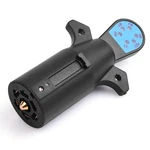 7 Way 4 Pin Flat Round Rv Blade Trailer Wiring Tester Light Connector Plug. Fixed Price $14.95.