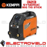 Kemppi Master 323 Synergic Mig Welder, Tig Stick Welding 320A, P523GXE3. Fixed Price $4781.62.