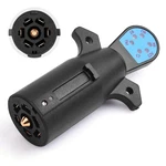 7 Way 4 Pin Trailer Plug Tester Round Light Tow Wire Brake Connector 12V. Fixed Price $14.95.