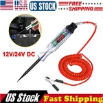Electric Circuit Tester Digital Led Light Car Voltage Probe Pen 12V 24V. Fixed Price $8.23.