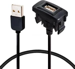 Flush Mount Usb Power Socket Adapter 34X23MM For Toyota RAV4 Tundra 2009-2019. Fixed Price $9.99.