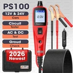 Autel Power Scan PS100 Circuit Tester Electrical Probe 12V/24V Diagnostic. Fixed Price $89.00.