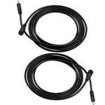 Pack Metal Armor Dc Power Extension Cable 5.5MM 2.1MM 12V 6.6FT Cord 2M Lead. Fixed Price $7.99.