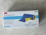 3M Grippy Sanding Cloth 35111 P600 Grade 5.5 X 4.5 20 Sheets. Fixed Price $29.99.