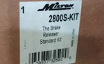 New Milton The Brake Releaser Standard Kit Lines. Fixed Price $208.00.