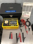Biddle Megger Meter Insulation Tester With Leads 600V Power Cord & Case. Fixed Price $900.00.