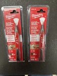 (2) New Milwaukee 2203-20 10-1000V Dual Range Voltage Detector Red. Fixed Price $28.99.