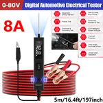 0-80V 8A Digital Automotive Car Power Circuit Electrical Tester Probe Kit 16.4FT. Fixed Price $15.99.