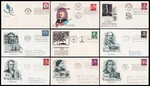 United States Scott 1044A -- 1052A First Day Covers (1955-61) F-vf, Cv $31.25 Q. Fixed Price $17.95.