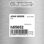 H85652 Hub Fits John Deere (surplus Open Box). Fixed Price $225.28.