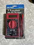 Cen-tech Centech 7 Function Multi-tester Multimeter 98025 New. Fixed Price $10.00.