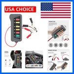 Versatile 12V Battery Tester With Led Indicators - Perfect For Home & Business. Fixed Price $10.39.